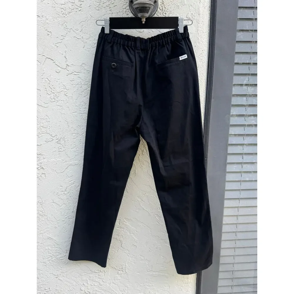 Brother Brother Double Pleated Trouser Black Small S